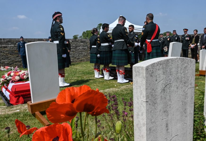 FRANCE-CANADA-HISTORY-WWI-ARMY