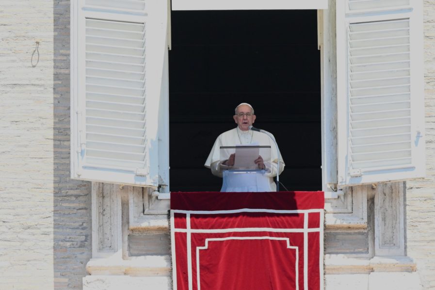 VATICAN-RELIGION-POPE-ANGELUS