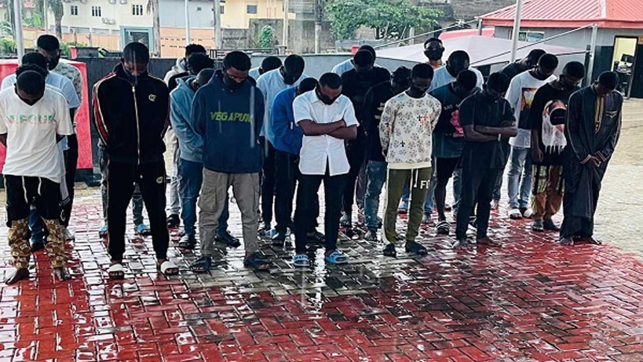 37-cyber-fraud-suspects-arrested-in-Ibadan-
