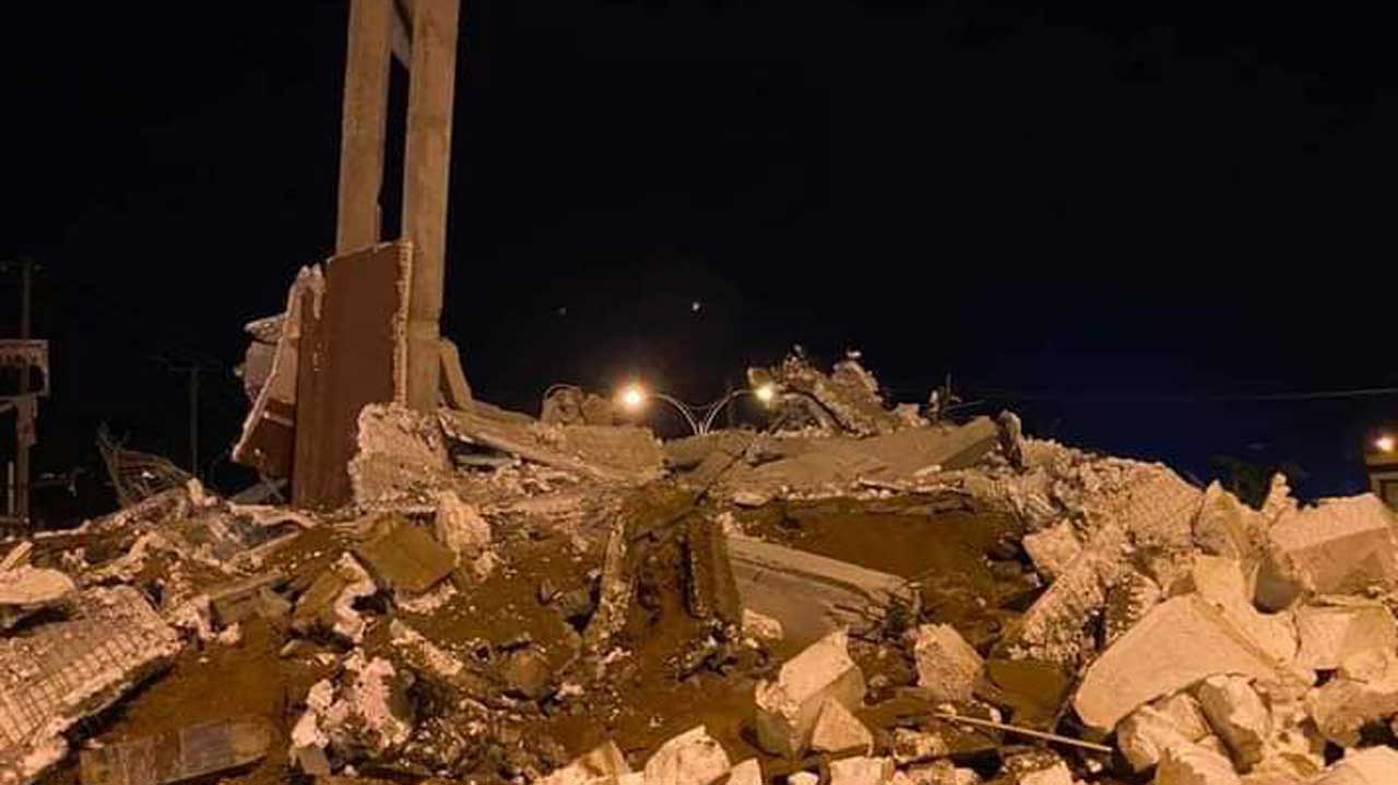 Demolished-roundabout