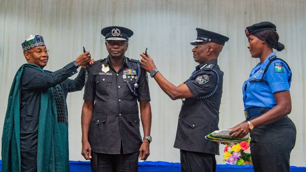 Nigeria Police Decorate officers. jpg