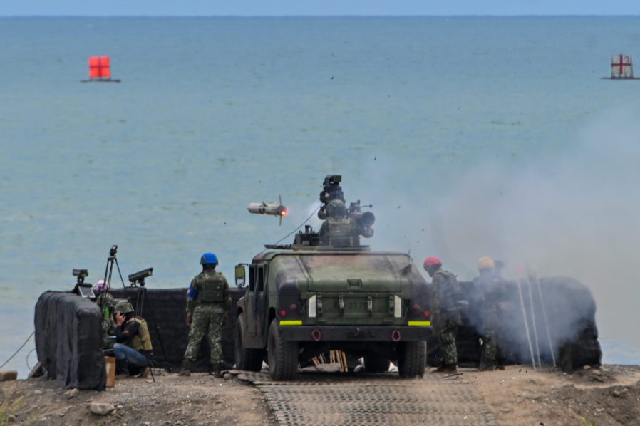 TAIWAN-DEFENSE-MILITARY-DRILL