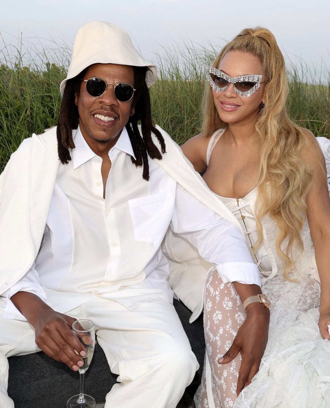 Michael Rueben Michael Rubin's All-White Party Draws A-List Crowd
