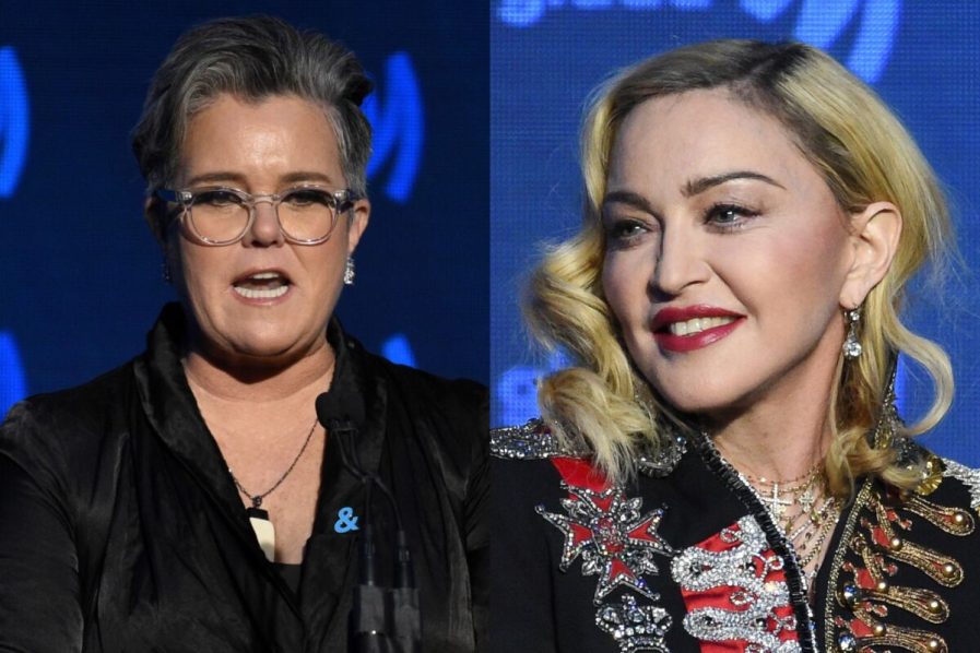 Rosie O’Donnell and Madonna
