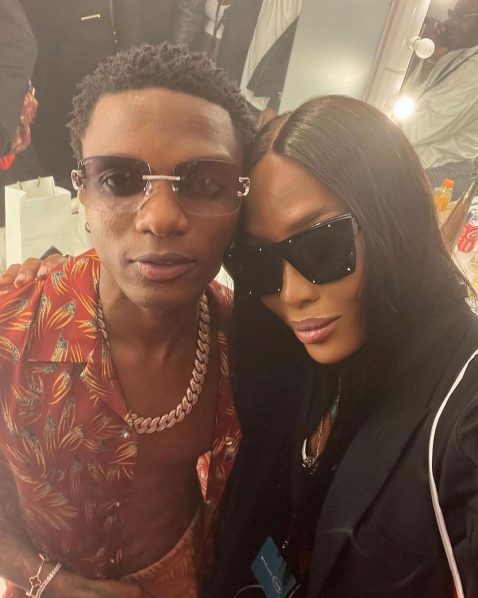 Wizkid and Naomi Campbell Instagram pictures (6)