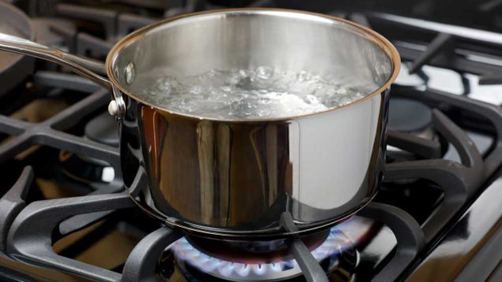 boiled-water