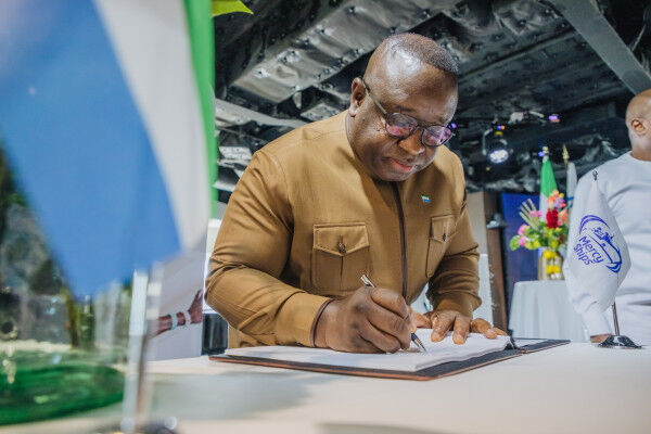 Sierra Leoneans Welcome Newest Mercy Ship,  the Global Mercy™ into Port of Freetown