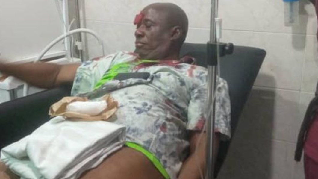 Injured EFCC operative