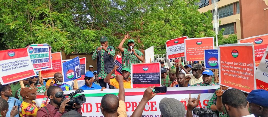 NLC protest in Kano State