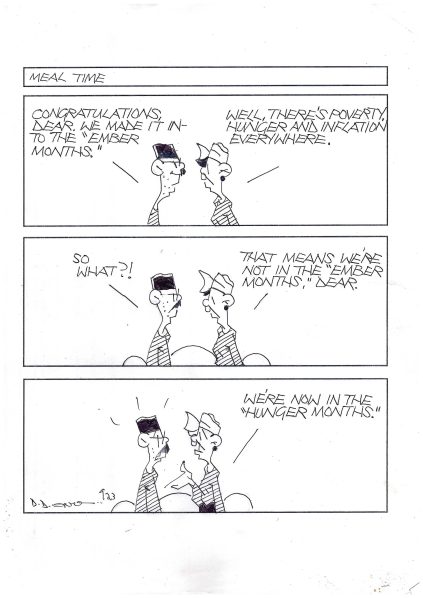 Cartoon , Monday, 11-9-23