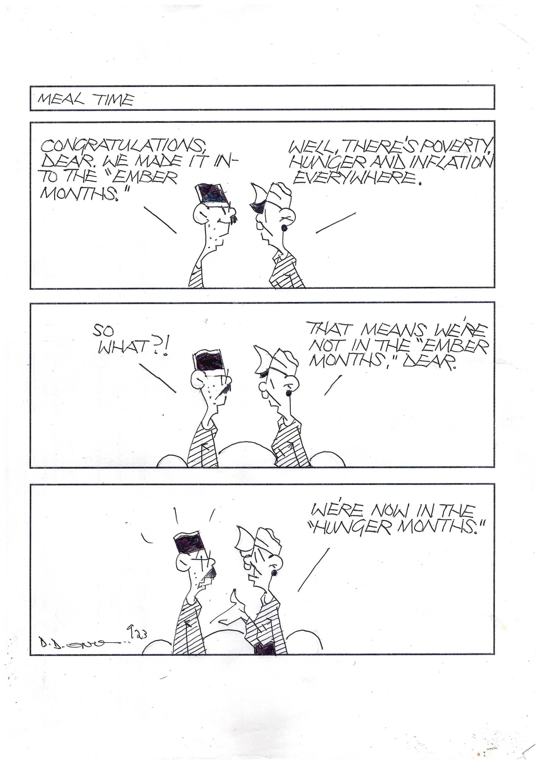 Cartoon , Monday, 11-9-23
