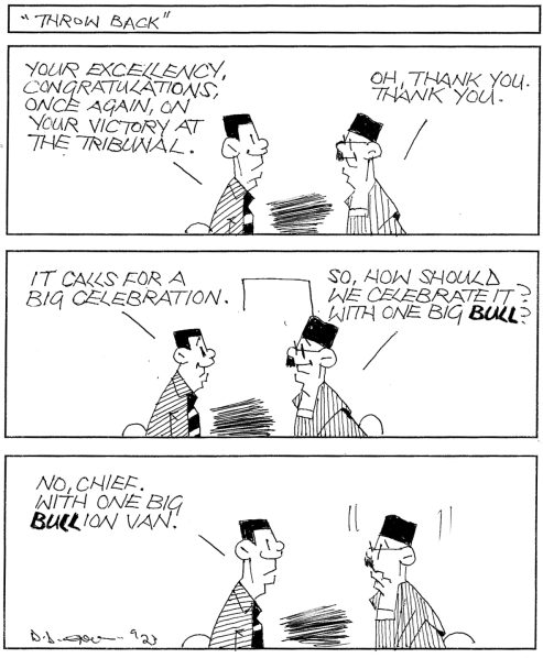 SUNDAY CARTOON 17-9-2023