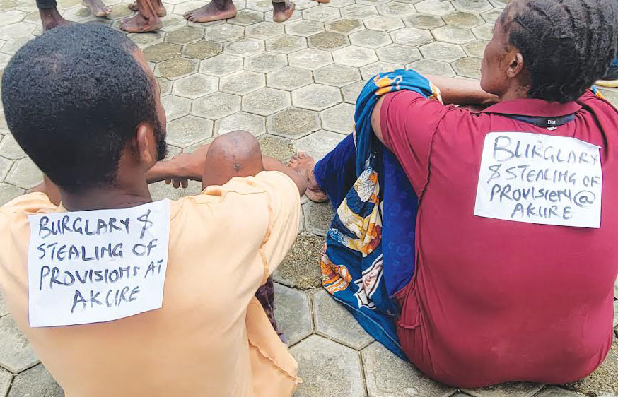 Amotekun parades 35 suspects over kidnapping, trafficking, theft in Ondo