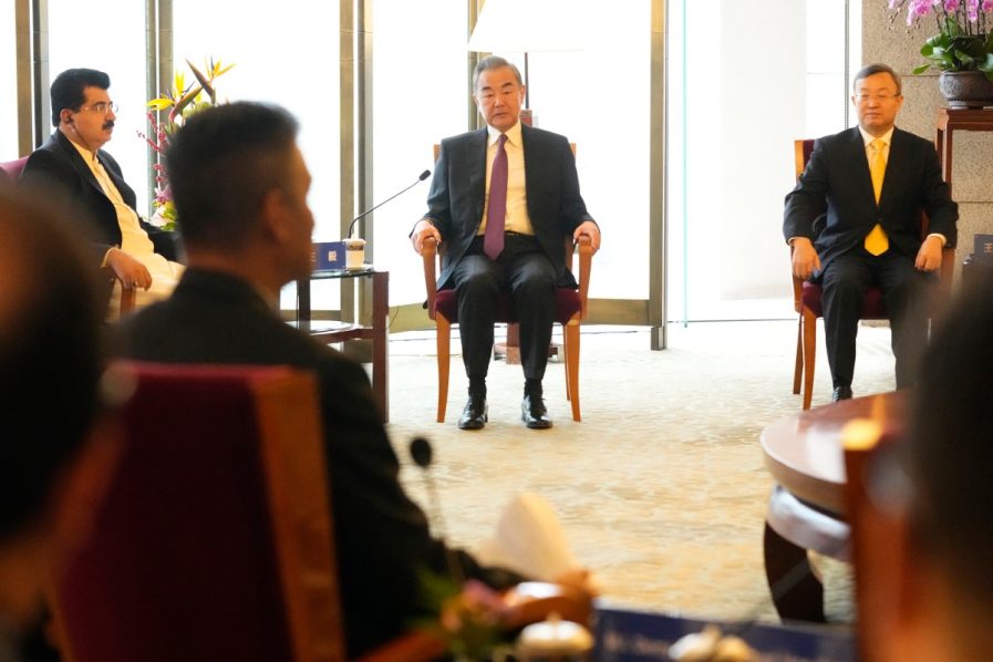 CHINA-DIPLOMACY-MEETING