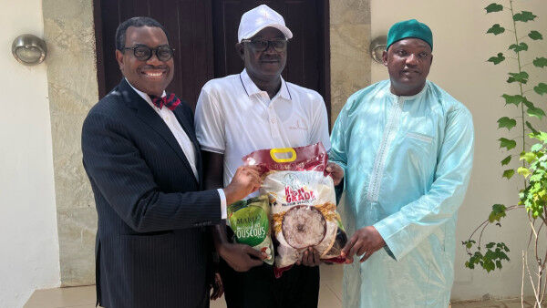The Gambia and the African Development Bank Group to boost rice output and uplift youth and women entrepreneurs