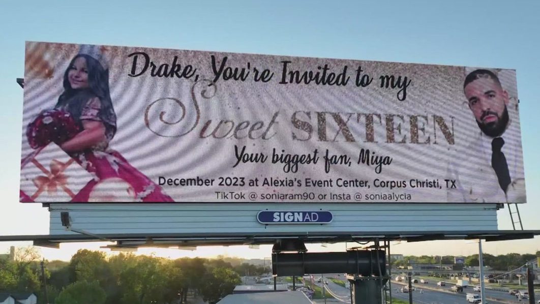 Billboard Invite for drake
