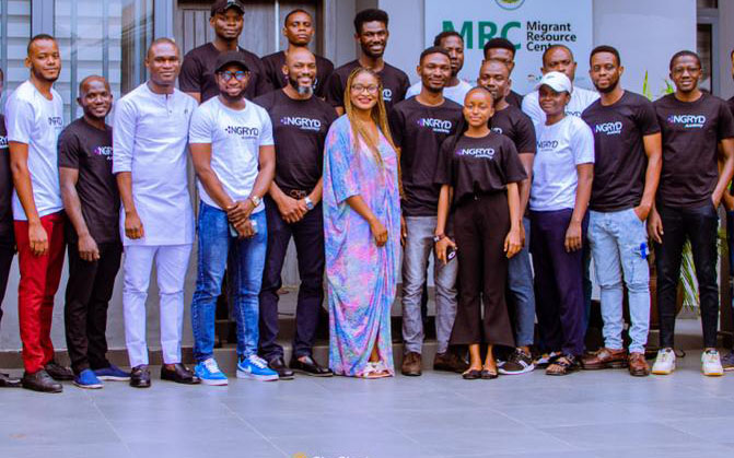Ingryd-Academy-induction-ceremony
