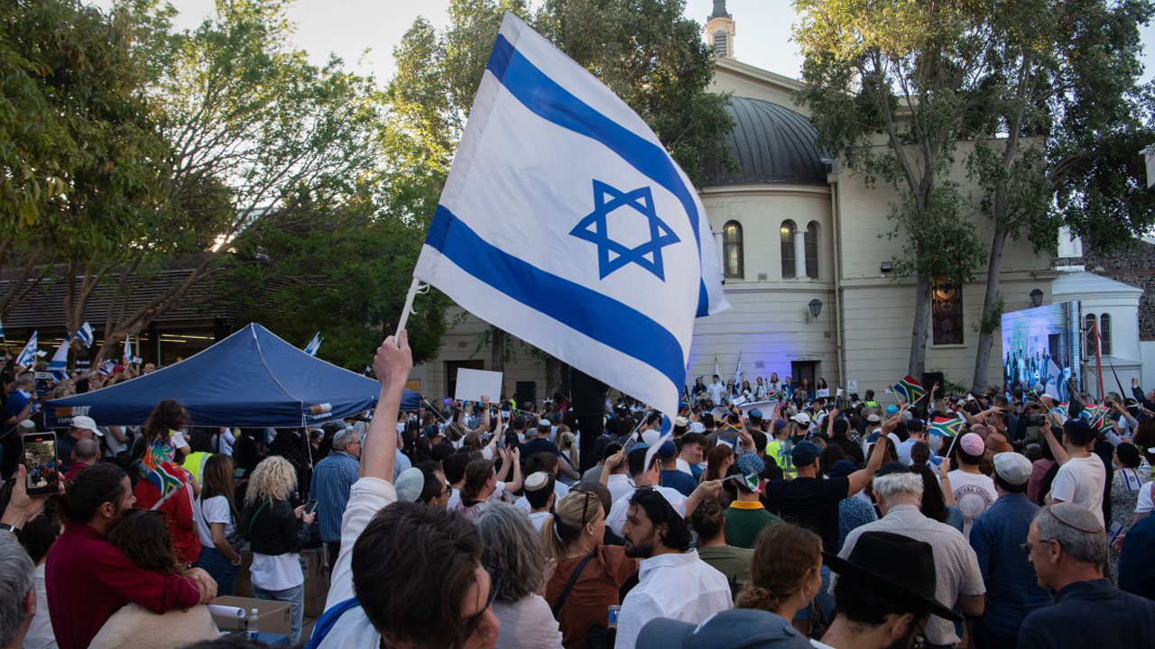 SAFRICA-PALESTINIAN-ISRAEL-DEMO