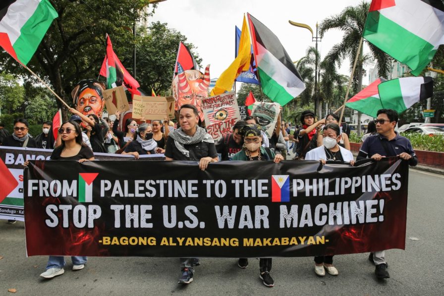 PHILIPPINES-ISRAEL-PALESTINIAN-PROTEST