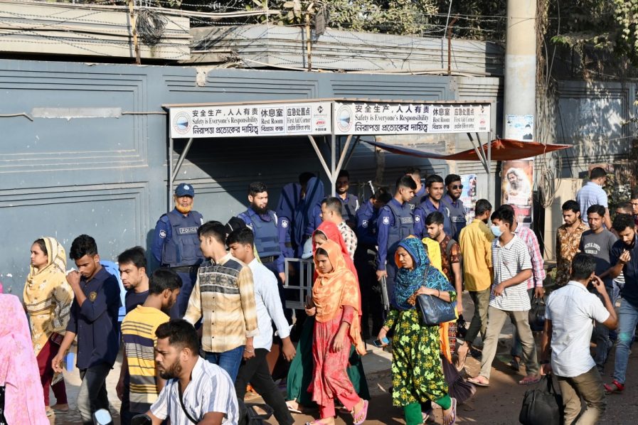 BANGLADESH-UNREST-TEXTILE-LABOUR