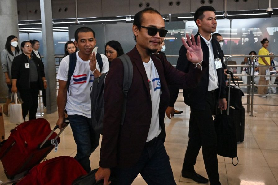THAILAND-ISRAEL-PALESTINIANS-CONFLICT-HOSTAGES