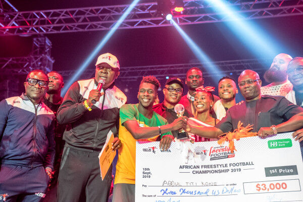 AFREXIMBANK Sponsors African Freestyle Football Contest Organised by Feet ‘N’ Tricks