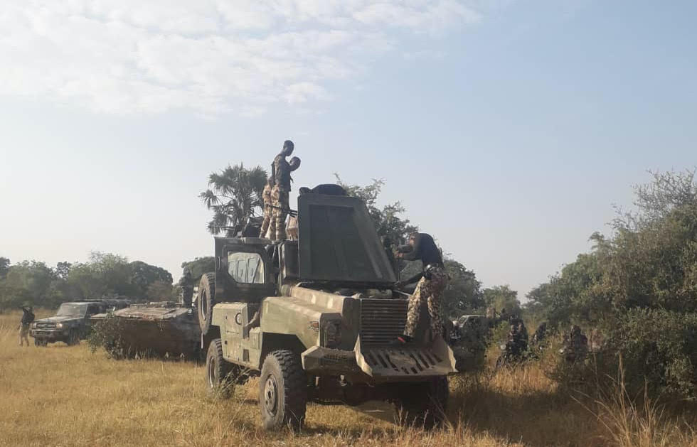 Nigerian troops