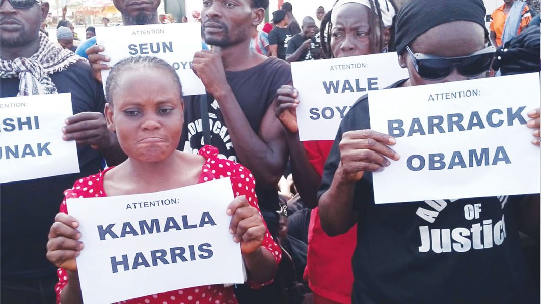 Protesters