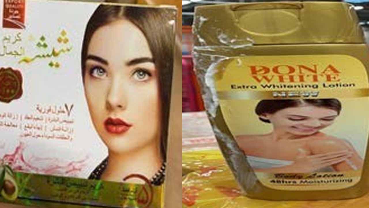 Sheesha Beauty Cream and Dona White Extra Whitening Lotion