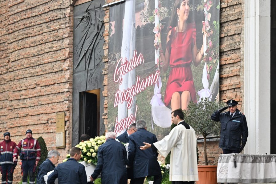 ITALY-WOMEN-FEMINICIDE-FUNERAL