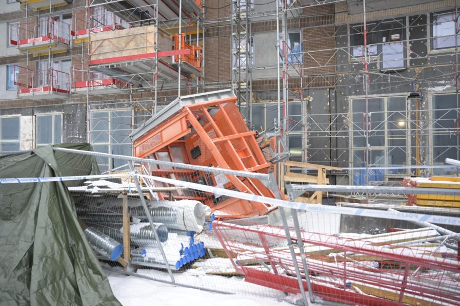 SWEDEN-CONSTRUCTION-ACCIDENT