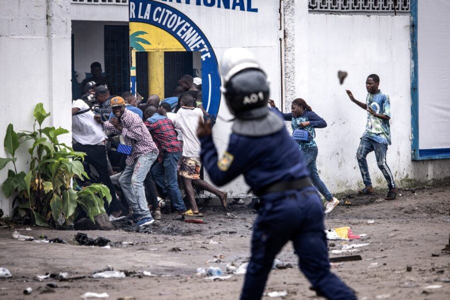 DRCONGO-POLITICS-ELECTION-DEMO