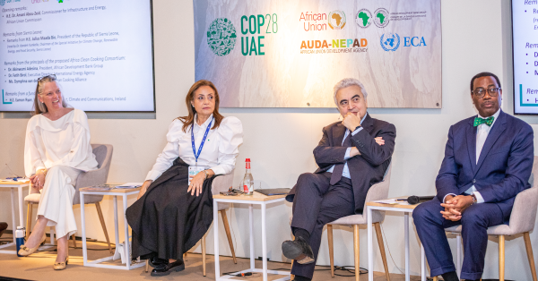 Global leaders call for increased resources to provide 1 billion people with clean cooking solutions in Africa