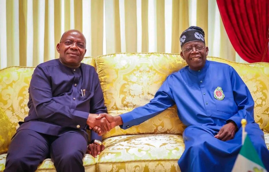 Abia State governor Alex Otti and President Bola Tinubu