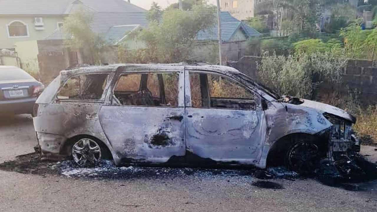 Burnt Vehicle