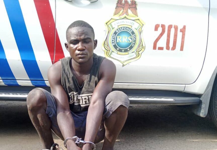 Cable thief arrested by Lagos police