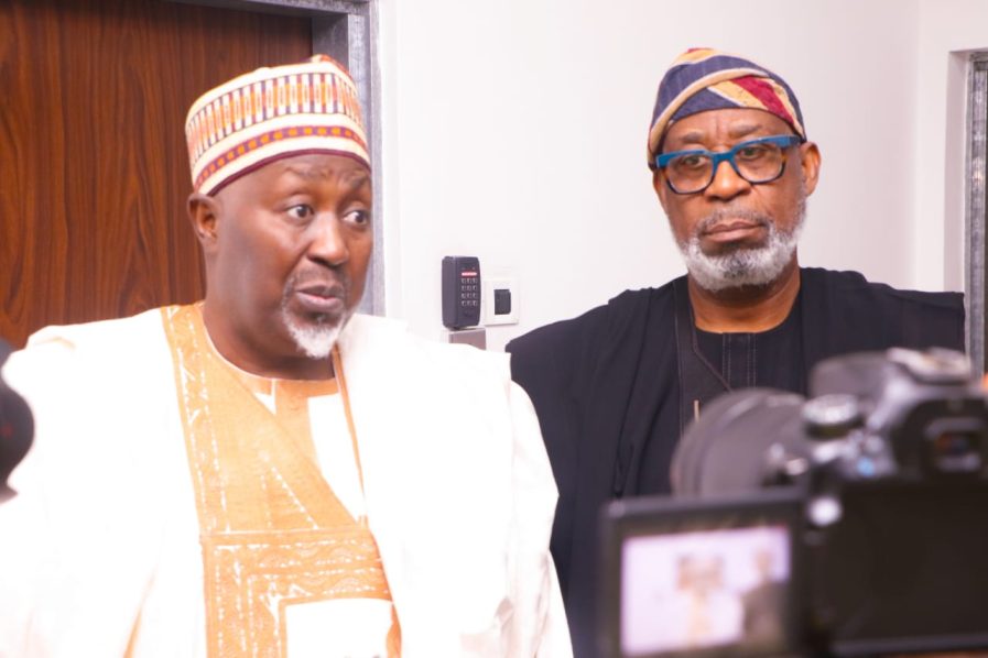 Dele Alake and Muhammed Badaru