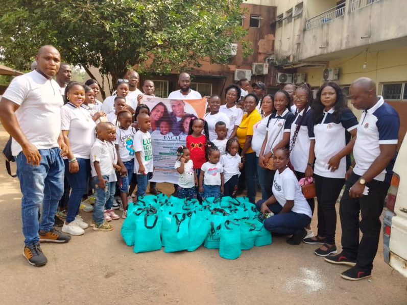 FACAF members at central hospital Benin city