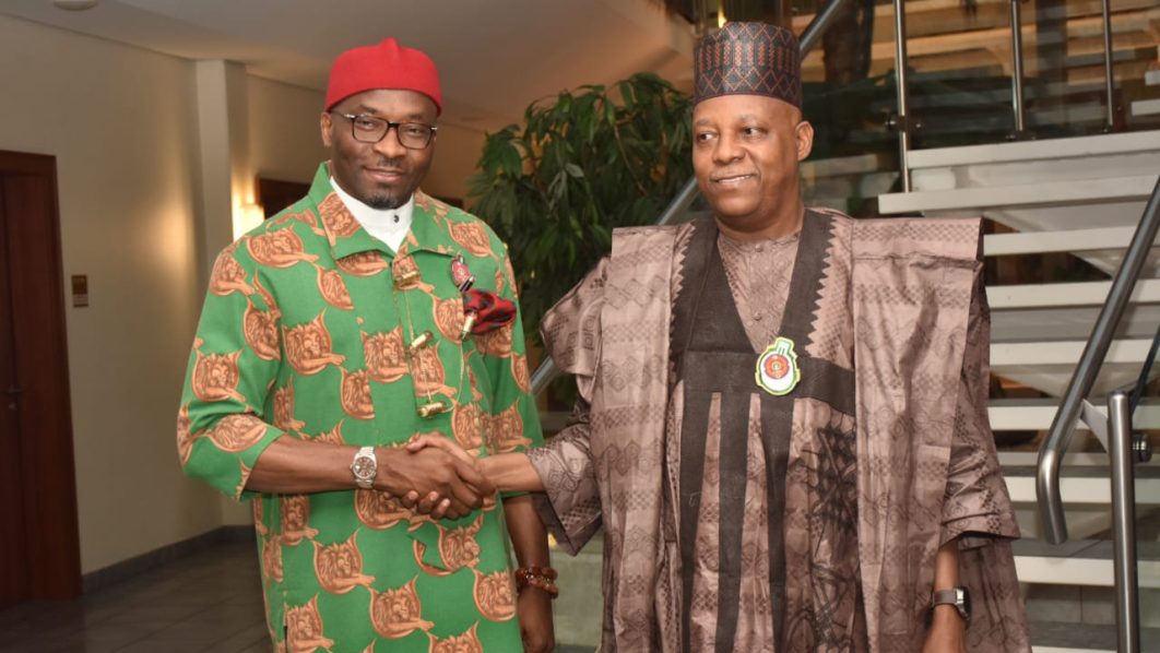 Kashim Shettima and Benjamin Kalu