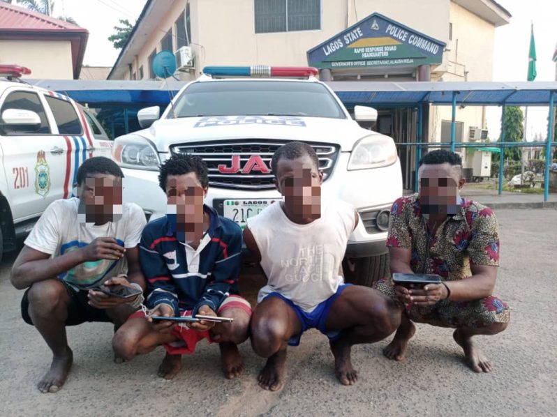 Police arrest traffic robbers in Lagos