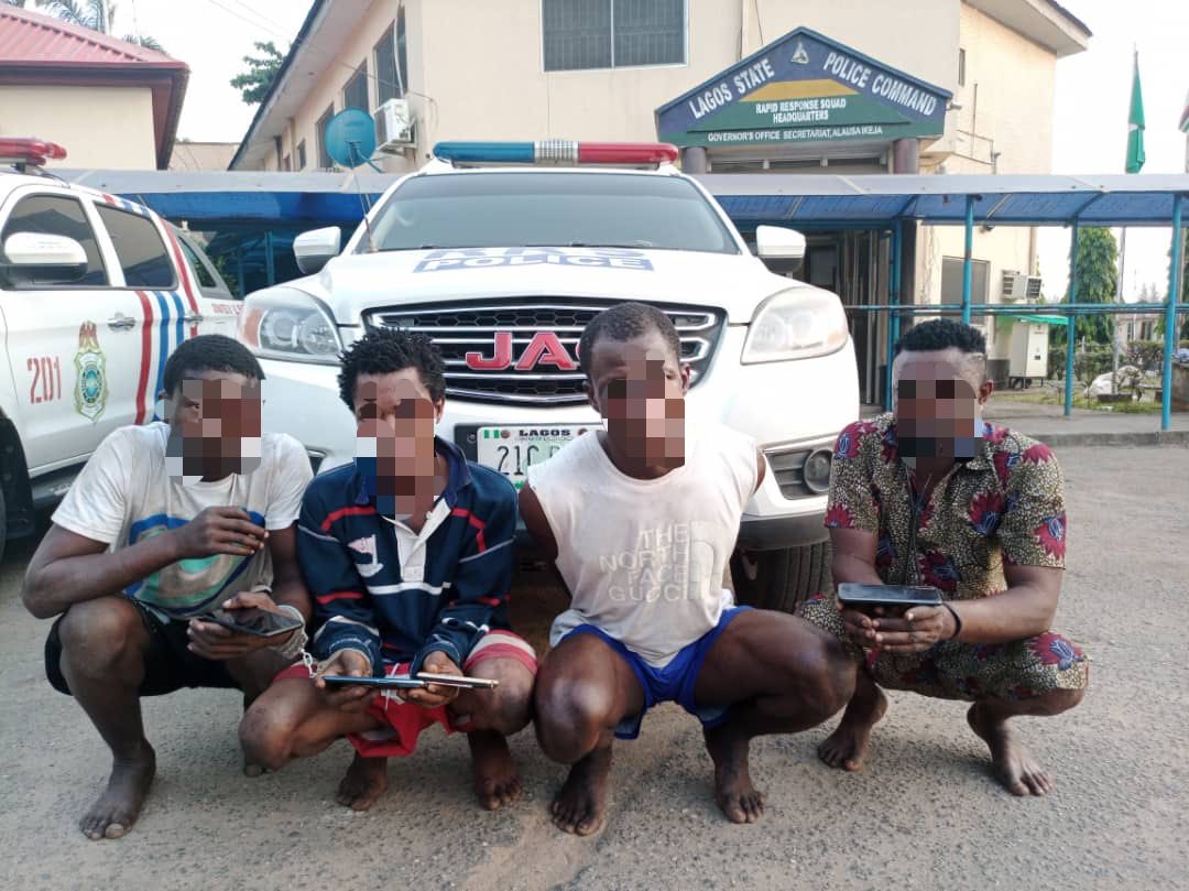 Police arrest traffic robbers in Lagos
