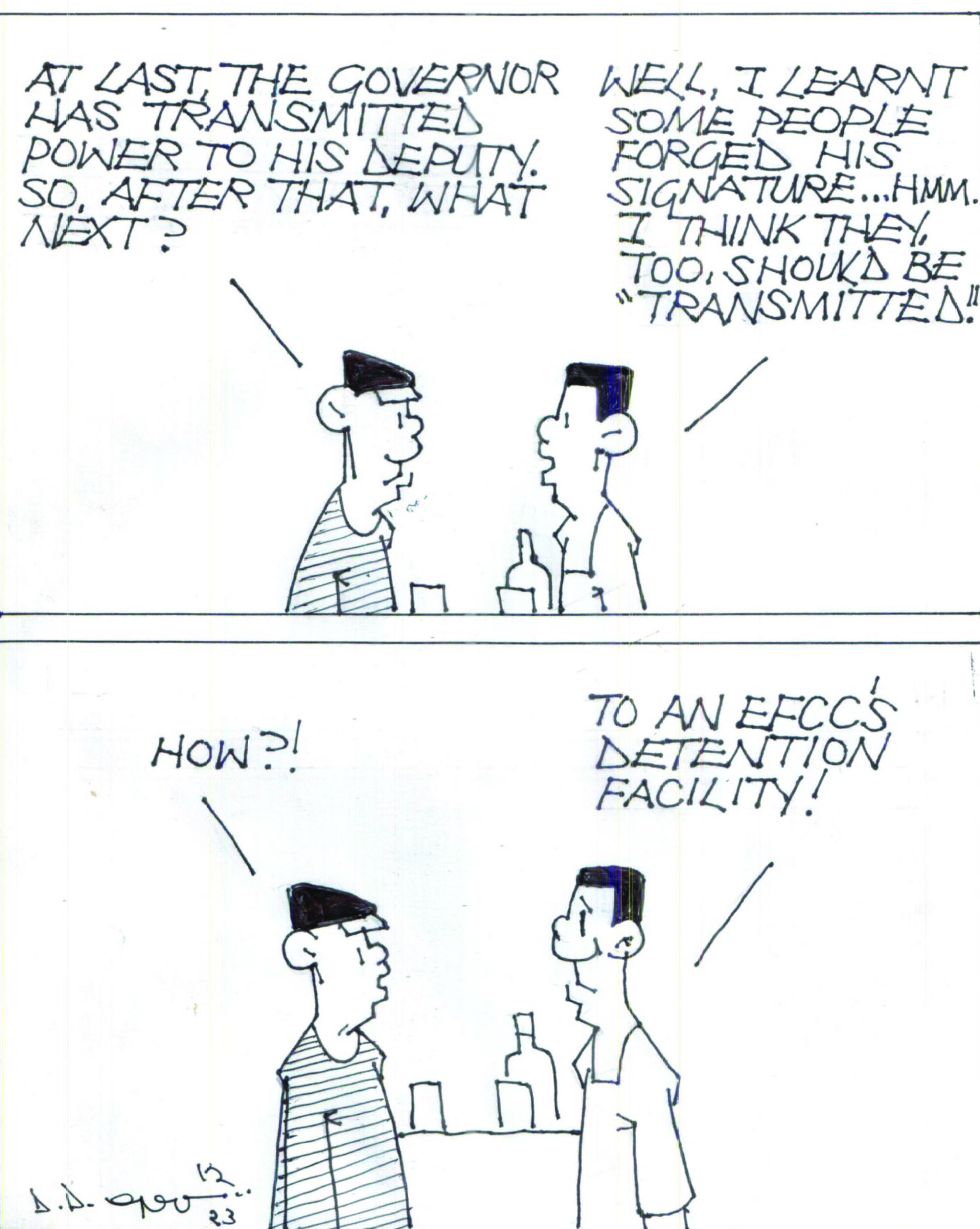 Thursday Cartoon, 28-12-23