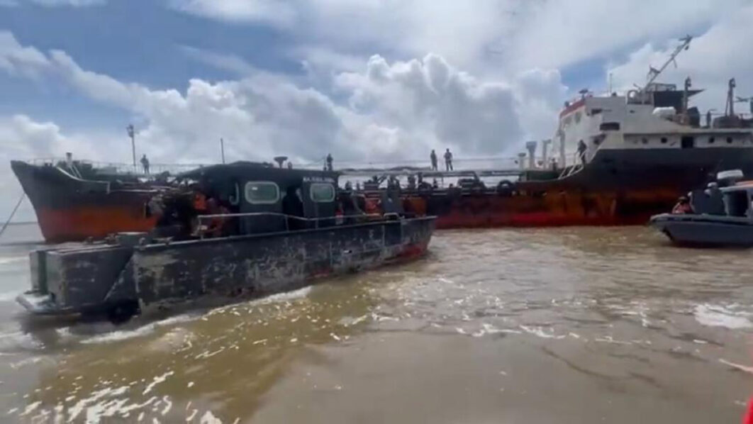 Arrested ship in Nigeria