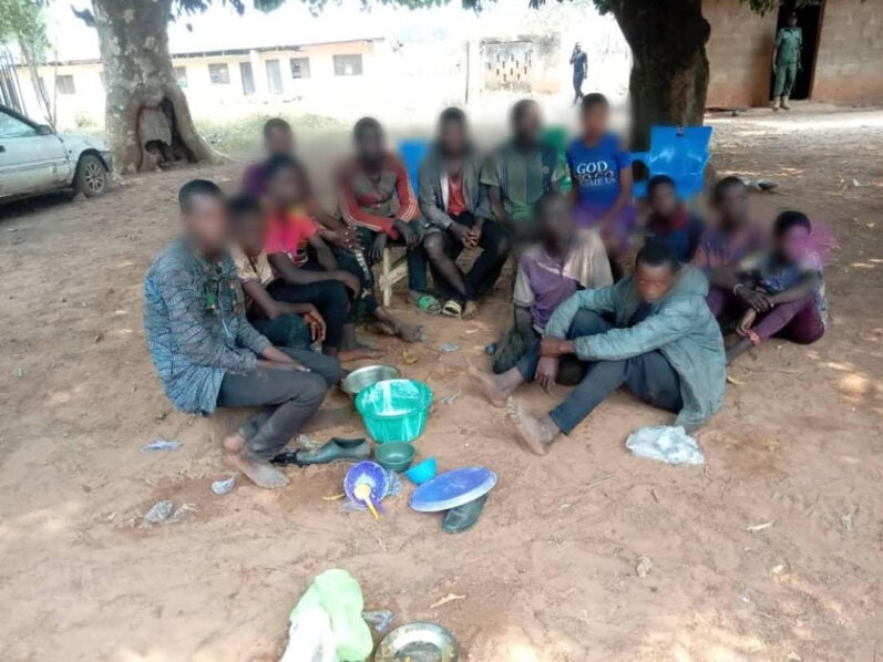 Kidnap victims