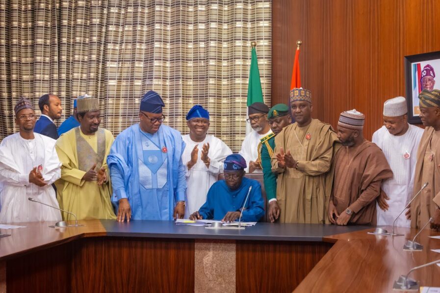 President Bola Tinubu signs 2024 budget