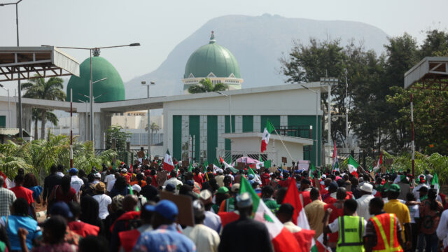 NIGERIA-ECONOMY-POLITICS-UNREST