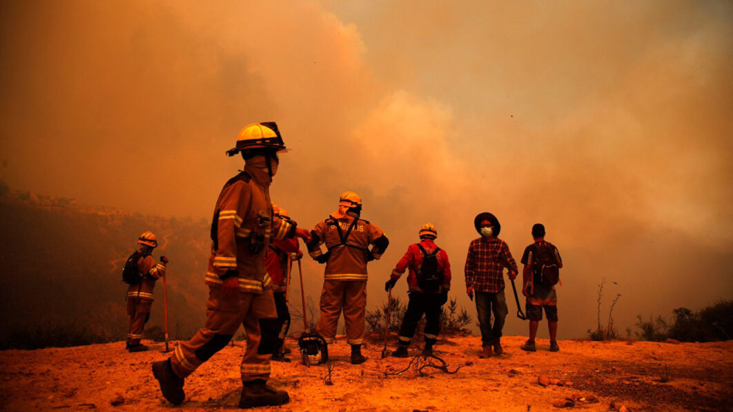 CHILE-FIRE-WILDFIRES