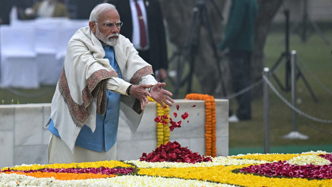 INDIA-POLITICS-CEREMONY-MODI-GANDHI