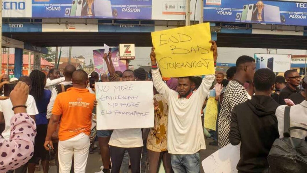 Protest in Ibadan