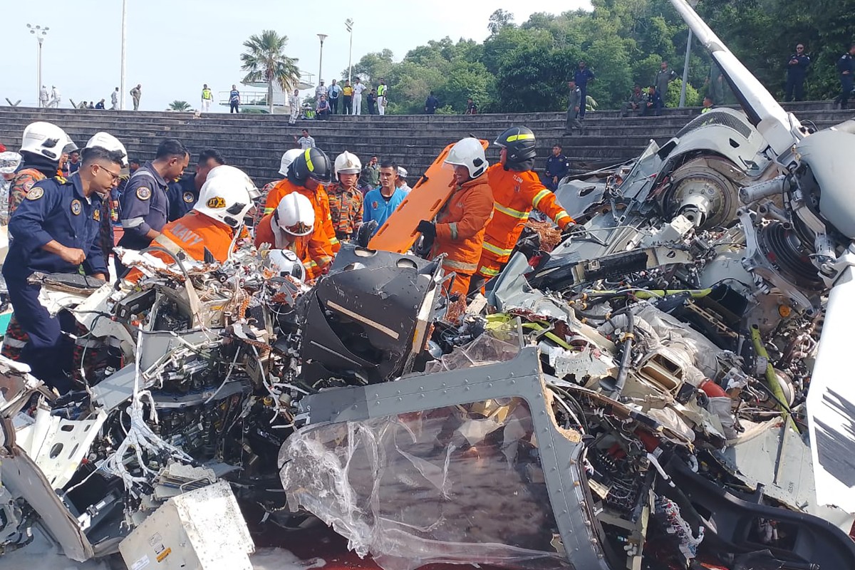MALAYSIA-AVIATION-ACCIDENT-MILITARY